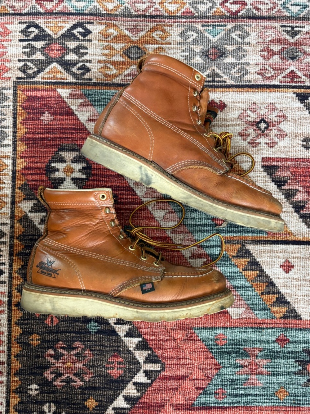 Men’s size 9D thorogood boots - Picture 2 of 4